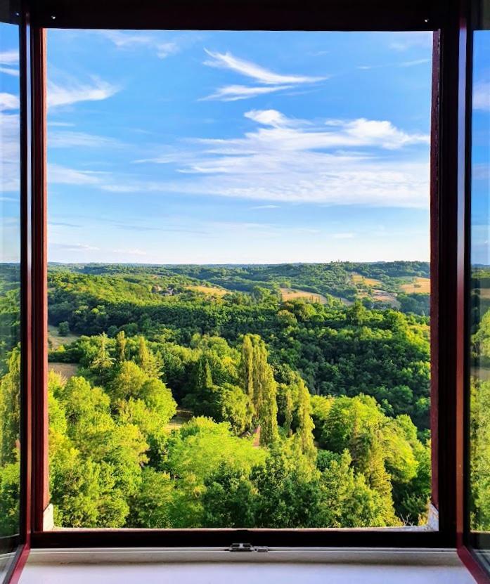 Les Hauts De Domme - Chambres D'Hotes Exteriör bild