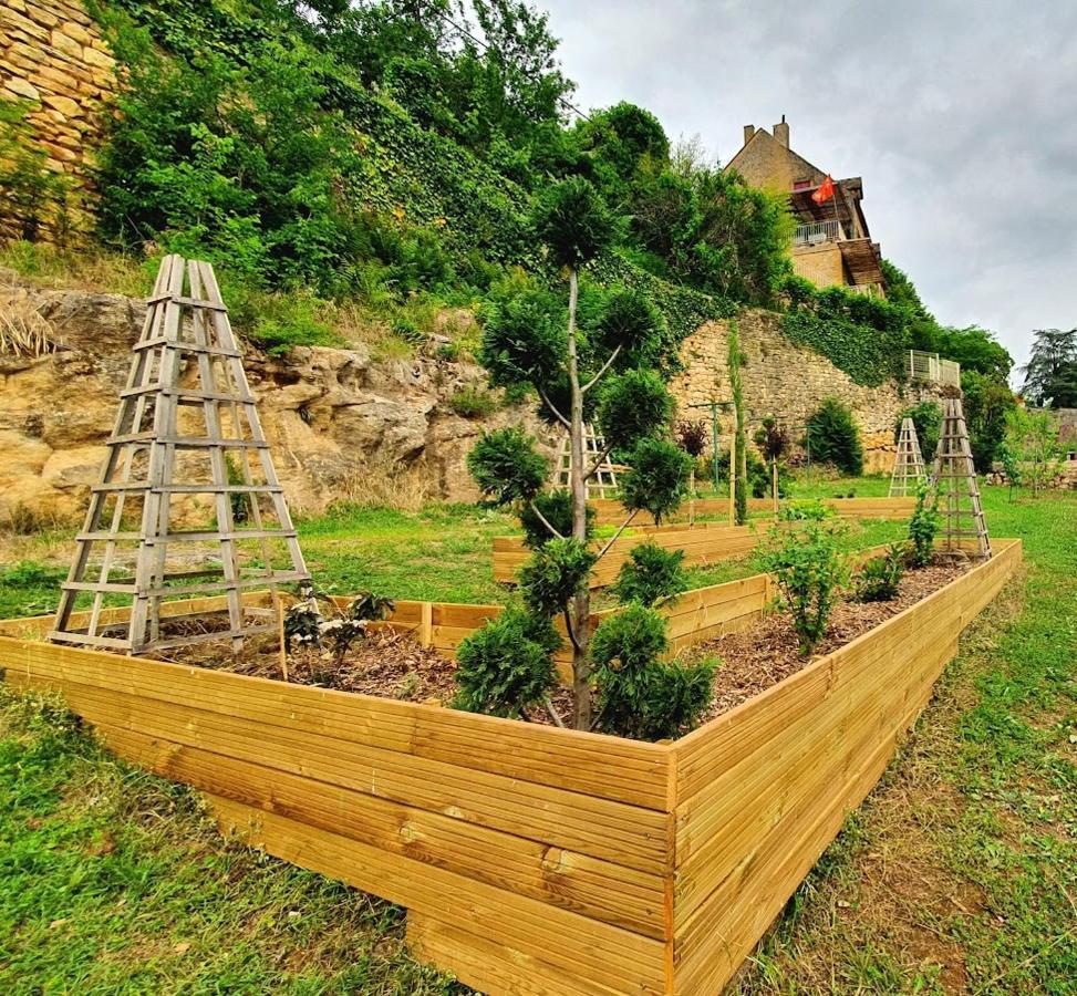 Les Hauts De Domme - Chambres D'Hotes Exteriör bild